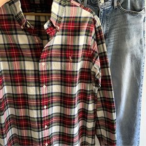 Polo Ralph Lauren: Long Sleeve Plaid Button Down Shirt